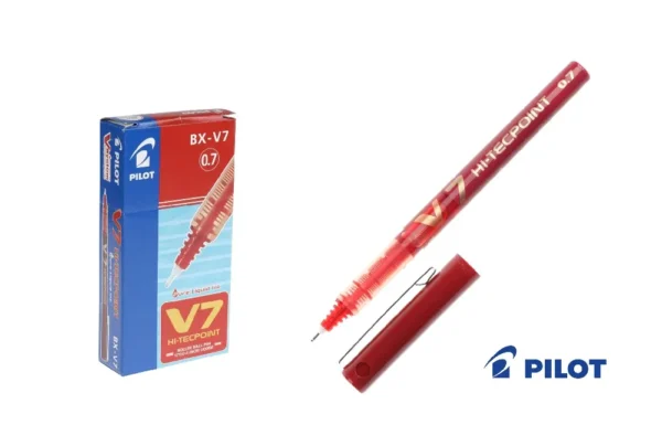 BOLÍGRAFO PILOT V7 ROJO (76)