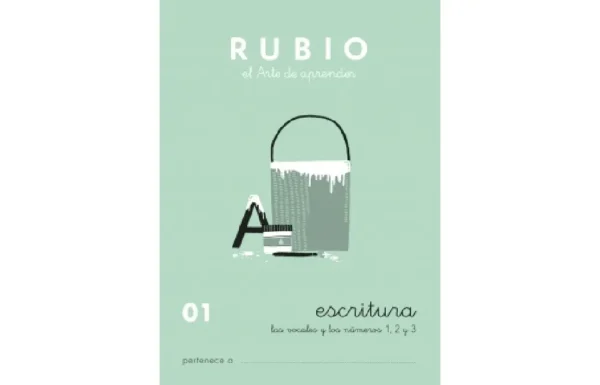 CUADERNO CALIGRAFÍAS C01 RUBIO