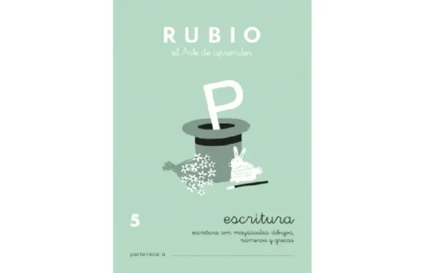 CUADERNO CALIGRAFÍAS C5 RUBIO