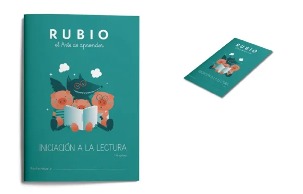 CUADERNO LECTURAS COMPRENSIVAS +4 RUBIO