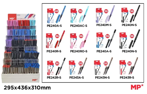 EXPOSITOR BOLÍGRAFOS TINTA LIQUIDA