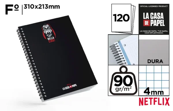 CUADERNO ESP Fº 90G 120H.