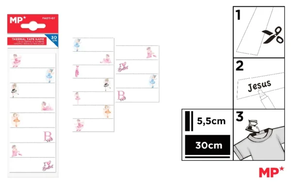 CINTA TÉRMICA NOMBRE FANTASÍA
