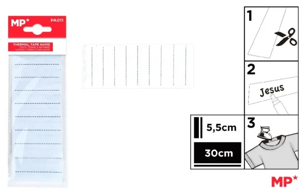 CINTA TÉRMICA NOMBRE.