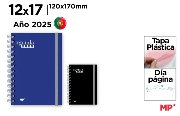 AGENDA 2025 TAPA PP DÍA PAG. 120X172MM M