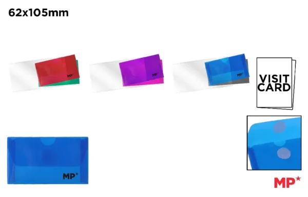 CARPETA SOBRE CIERRE BOTÓN VISITA 105 x.