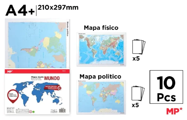 MAPAS MUDOS DEL MUNDO.