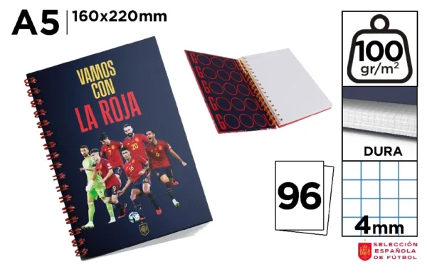 CUADERNO A5 ANILLAS.