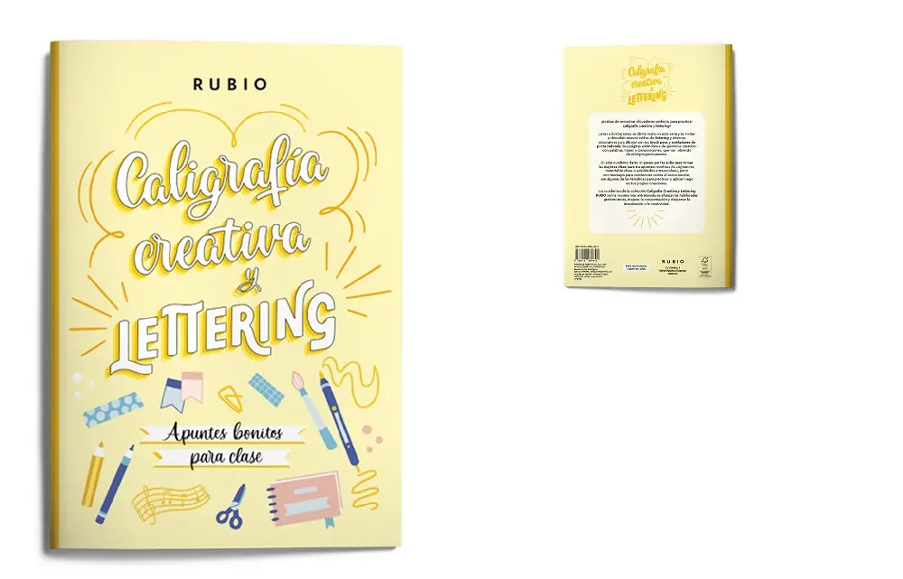 CUADERNO LETTERING APUNTES BONITOS PARA