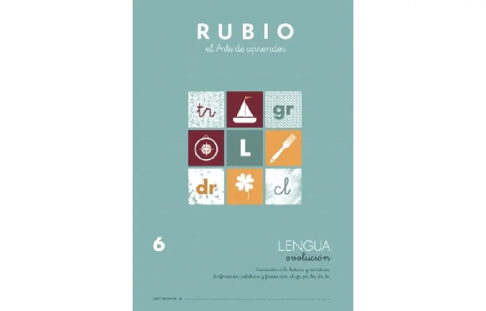 CUADERNO LENGUA EVOLUCIÓN LE6 RUBIO