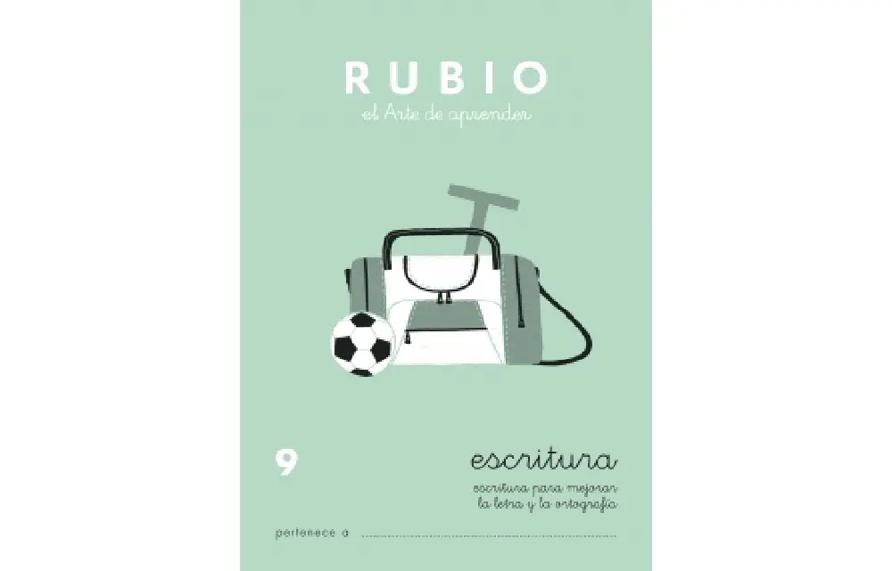 CUADERNO CALIGRAFÍAS C9 RUBIO
