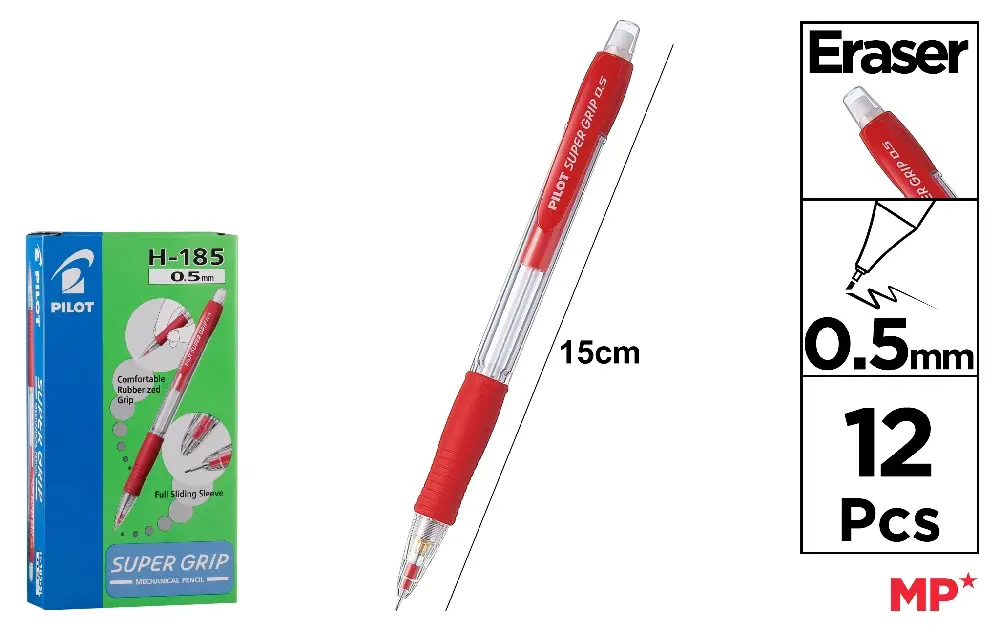 PORTAMINAS H185 ROJO (57) PILOT.