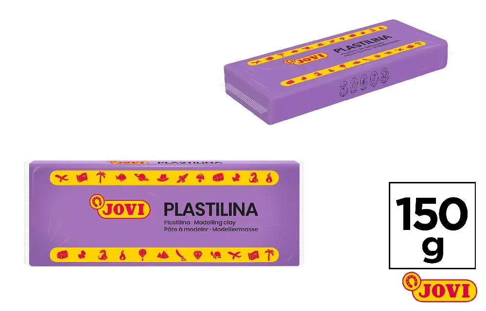 PLASTILINA ESTUCHE 15 PASTILLAS 150 g LI