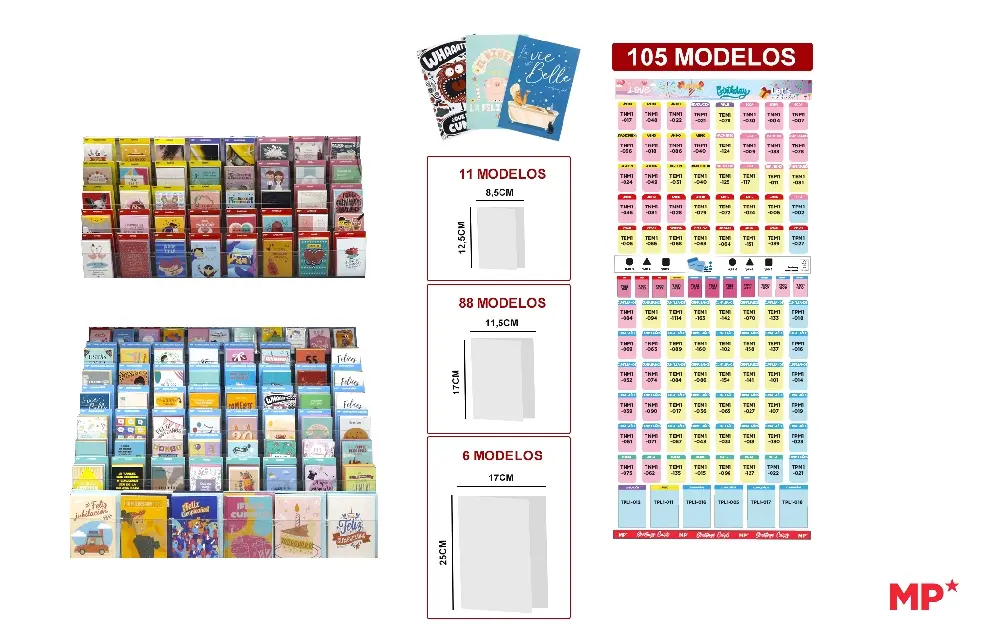 TARJETAS DE FELICITACION C.