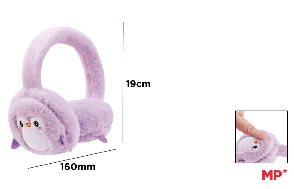 OREJERAS SUAVES DE PELO