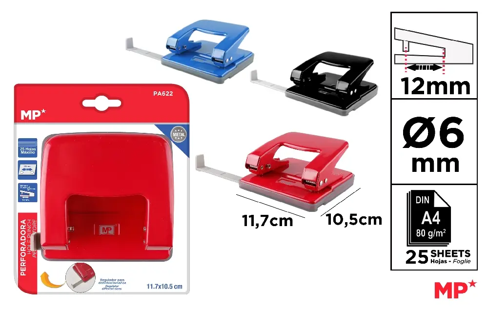 TALADRADOR MEDIANO 11.7 x 10.5 cm