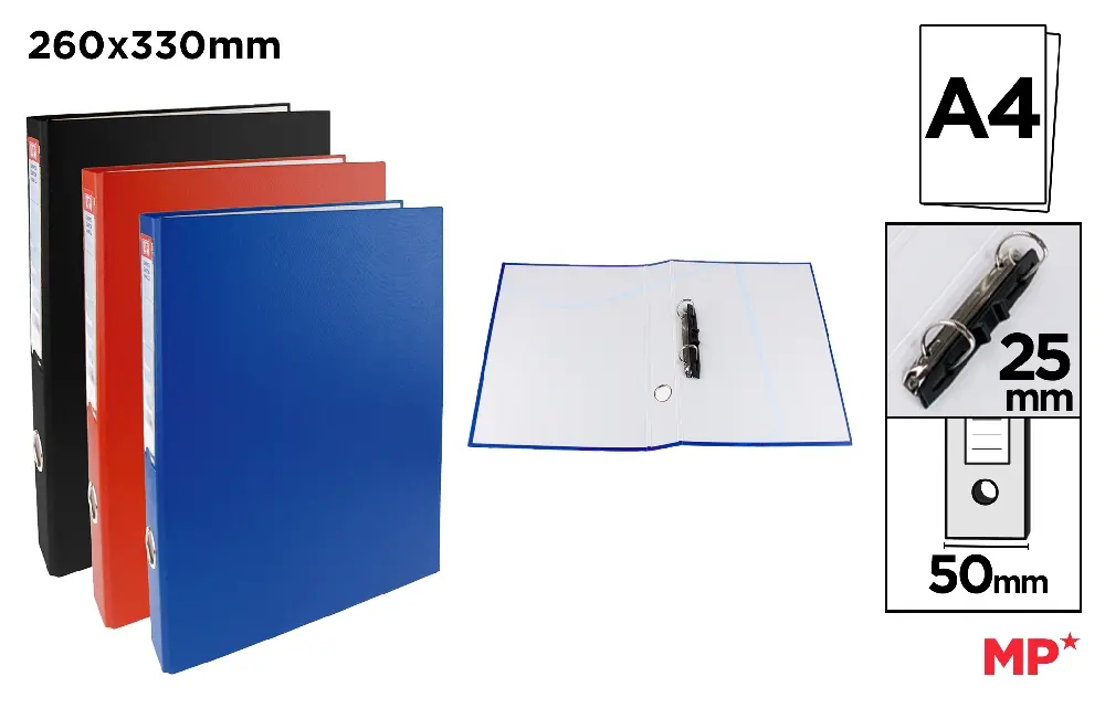 CARPETA Fº 2 ANILLAS.