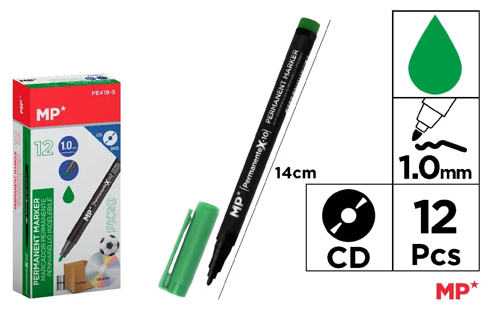 MARCADOR CD PUNTA MEDIA VERDE.