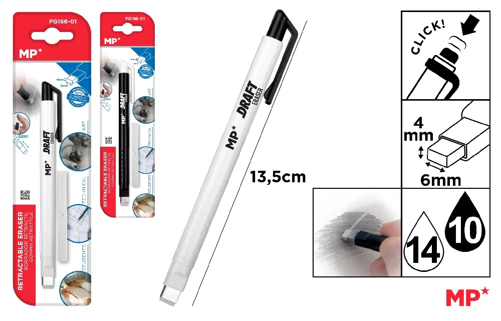 GOMA RETRÁCTIL DE PRECISIÓN B&N.