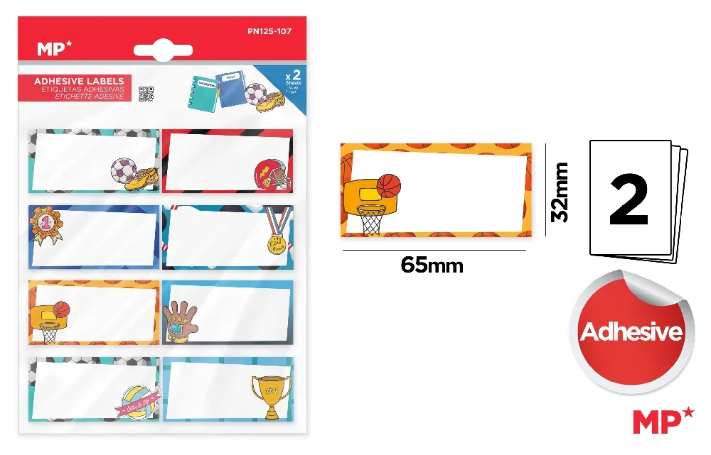 ETIQUETAS ADHESIVAS PERSONALIZABLES DECO