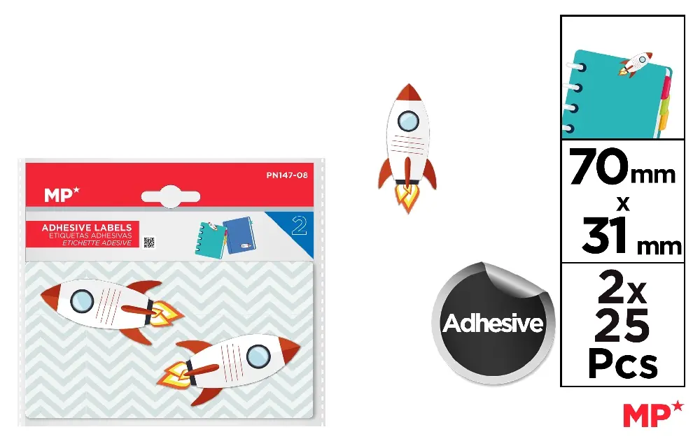 ETIQUETAS ADHESIVAS.