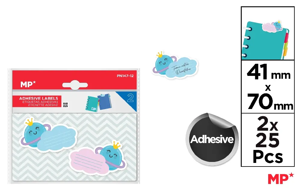 ETIQUETAS ADHESIVAS.