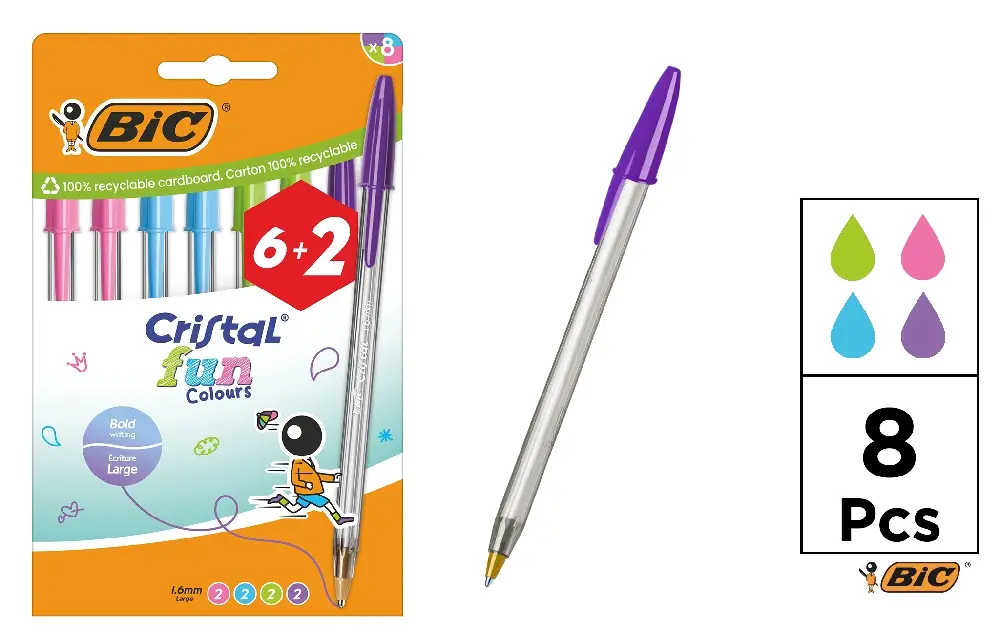 CRISTAL 1.6 FUN BOX6+2 AST EU