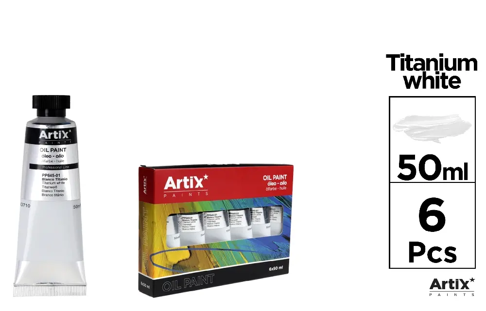 PINTURA AL ÓLEO EXPERT 50 ml BLANCO TITA