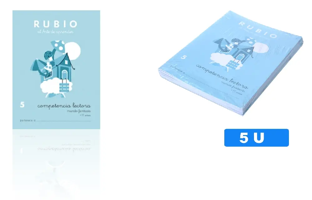 CUADERNO COMPETENCIA LECTORA CL5 RUBIO