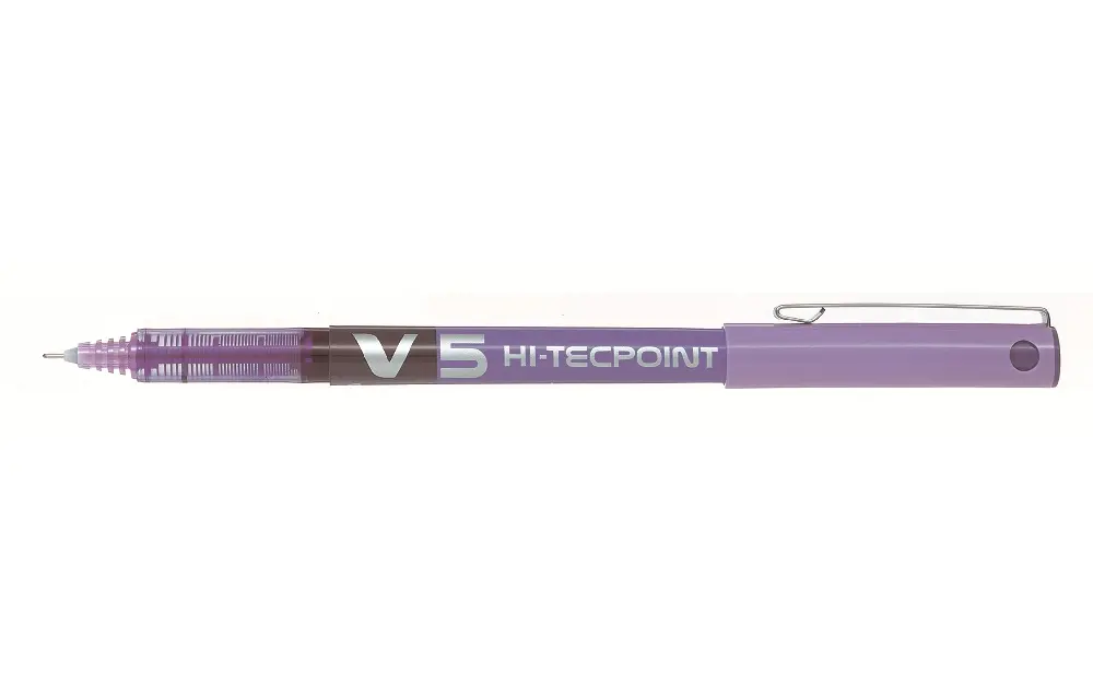 ROTULADOR V5 VIOLETA (14) PILOT