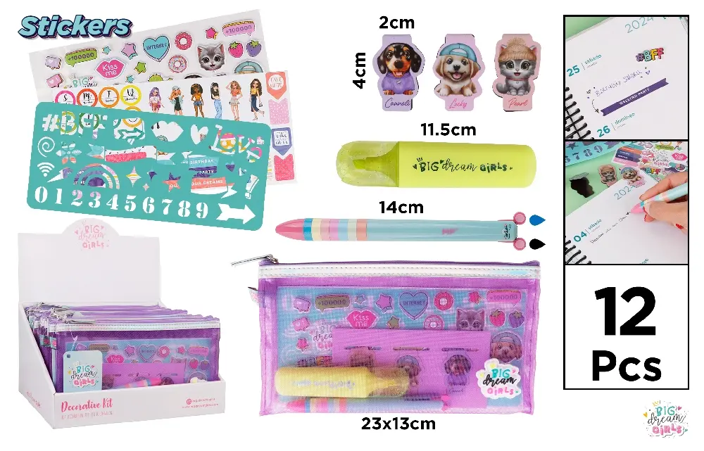 KIT PARA DECORAR AGENDA.