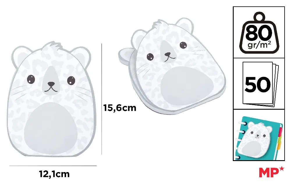 LIBRETA OSO POLAR Y MORSA