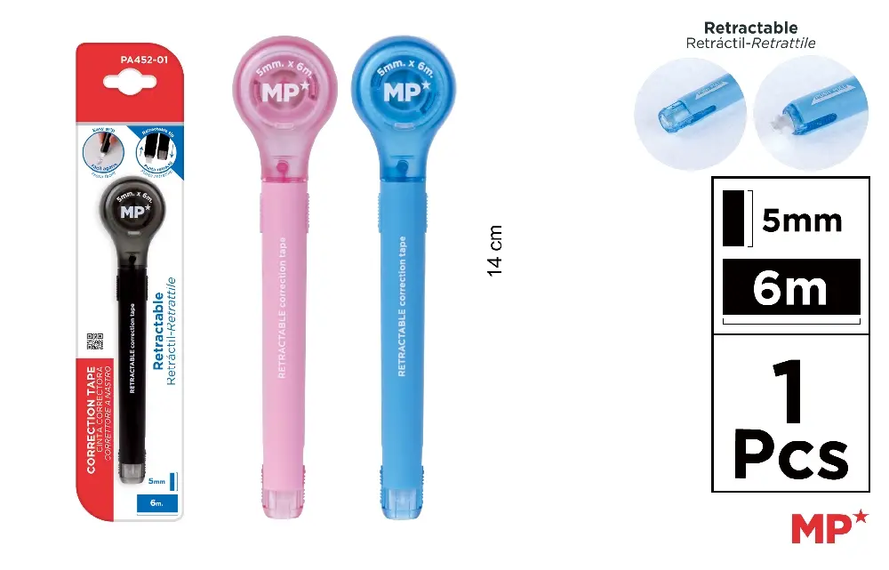 CORRECTOR CINTA 5MMx6M