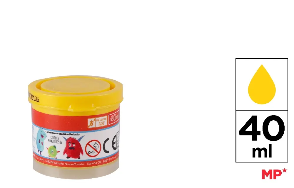 TÉMPERA 40 ml AMARILLO