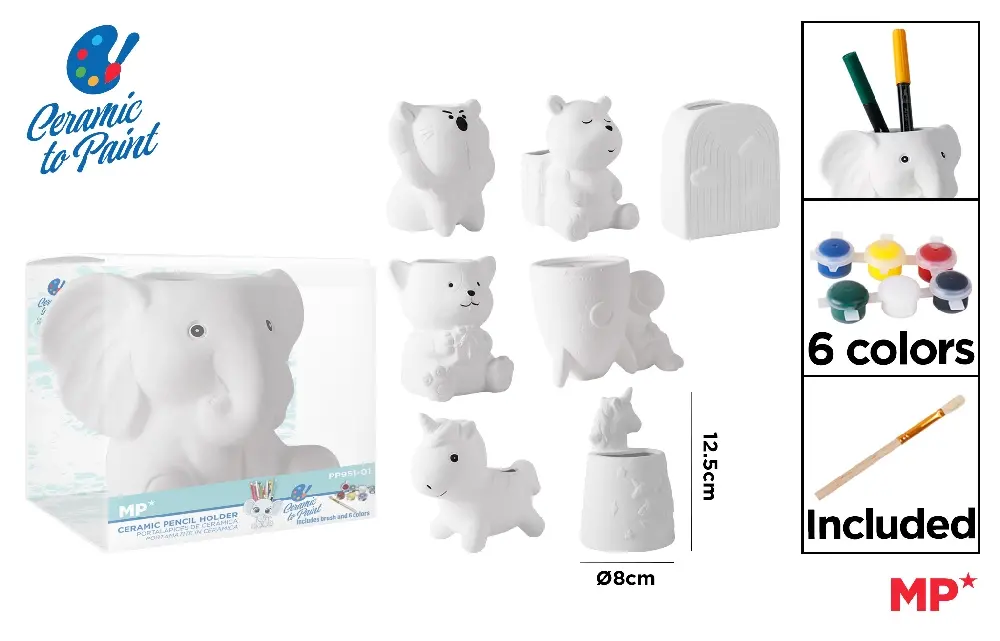 PORTALÁPICES DE CERÁMICA.