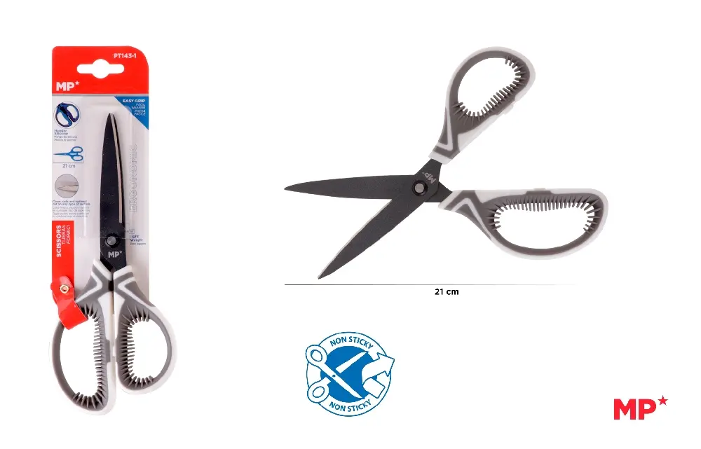 TIJERAS ANTIADHERENTES ERGONÓMICAS LIGER