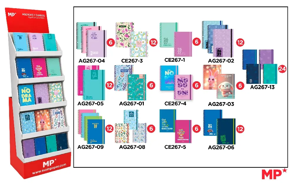 EXP. AGENDAS ESCOLAR 2026/2027